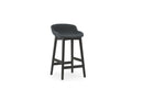 Normann Copenhagen Hyg Barstool 65 cm Full Upholstery Black Oak/Yoredale