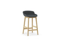 Normann Copenhagen Hyg Barstool 65 cm Full Upholstery Oak/Yoredale