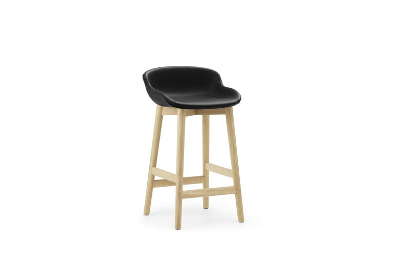 Normann Copenhagen Hyg Barstool 65 cm full upholstery oak Ultra Leather