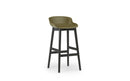 Normann Copenhagen Hyg Barstool 75 cm Black Oak/Olive