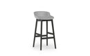 Normann Copenhagen Hyg Barstool 75 cm Black Oak/Grey