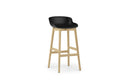 Normann Copenhagen Hyg Barstool 75 cm Oak Black