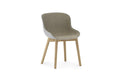 Normann Copenhagen Hyg Chair Front Upholstery Oak Grey/Main Line Flax