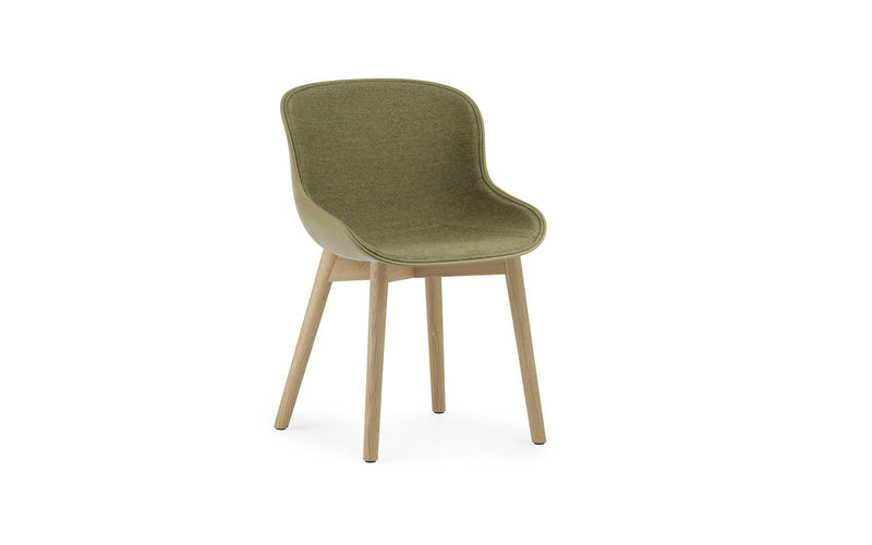 Normann Copenhagen Hyg Chair Front Upholstery Oak Olive/Synergy