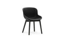 Normann Copenhagen Hyg Chair full upholstery black oak Ultra Leather