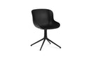 Normann Copenhagen Hyg Chair Swivel 4L Black Alu Black