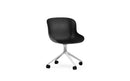 Normann Copenhagen Hyg Chair Swivel 4W Aluminium/Black
