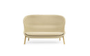 Normann Copenhagen Hyg Sofa Oak Main Line Flax