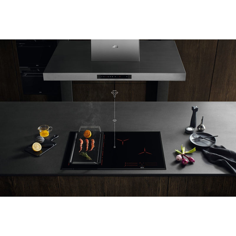 Grade A AEG 7000 SenseBoil Series IAX64411CB 60cm 4 Zone Induction Hob