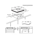 Grade B AEG 6000 Series IKX64441CB 60cm Induction Hob with Bridge Zone