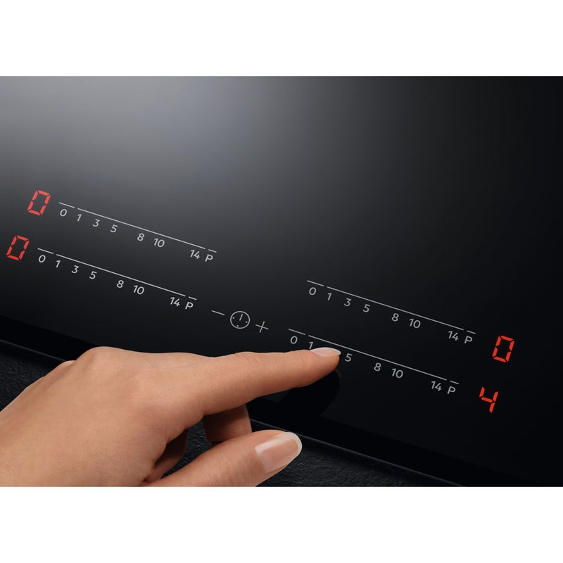 Grade A AEG 6000 Series IKX84443CB 80cm Induction Hob with Bridge Zone