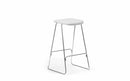 Normann Copenhagen Just Barstool 75 Full Upholstery cm chrome/ Synergy