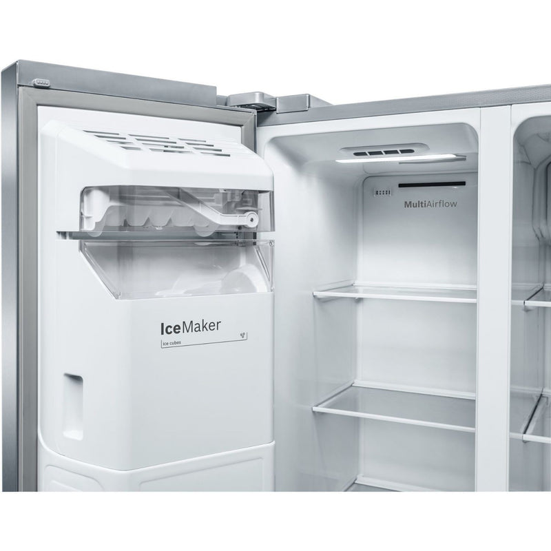 Grade A Bosch KAD93AIERG Freestanding 533 Litre Frost Free American Fridge Freezer Stainless steel