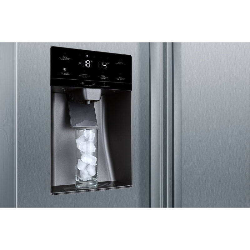 Grade A Bosch KAD93AIERG Freestanding 533 Litre Frost Free American Fridge Freezer Stainless steel