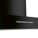 Grade A Smeg 110cm Chimney Cooker Hood - Black