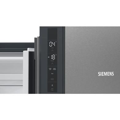 Grade B Siemens iQ300 KF96NVPEAG Freestanding 605 Litre Frost Free American Fridge Freezer Stainless Steel