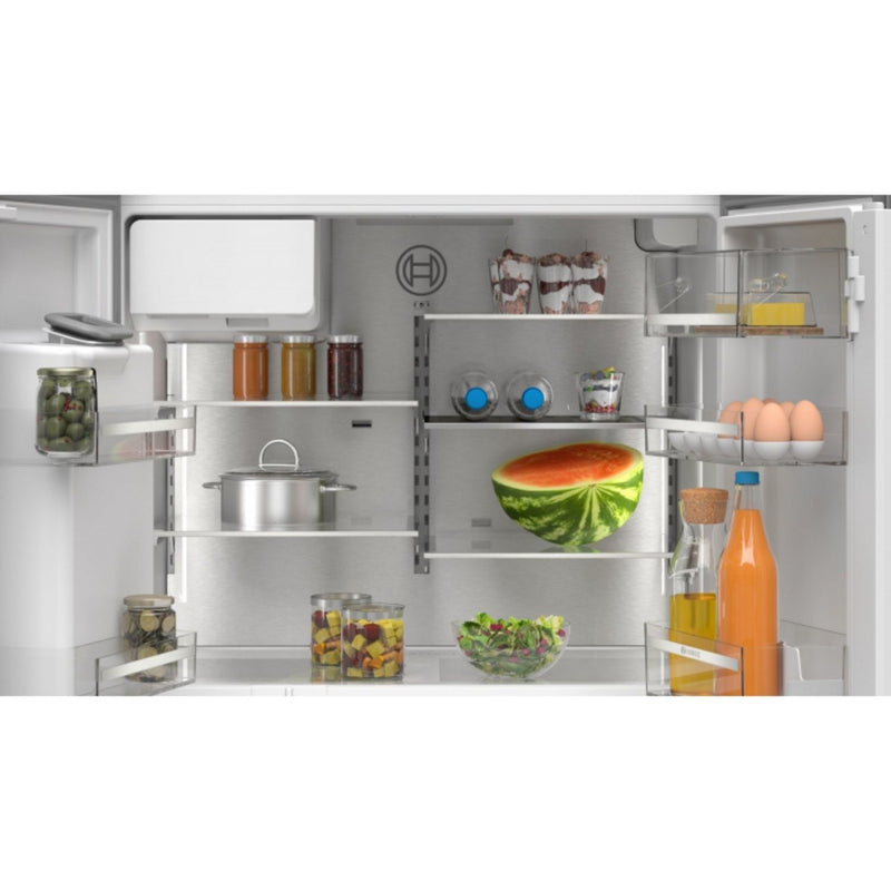 Grade B Bosch Series 6 KFD96APEA Freestanding 574 Litre Frost Free American Fridge Freezer Inox