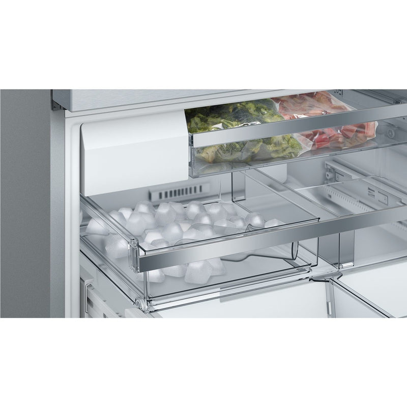 Grade B Bosch Series 8 KFF96PIEP Freestanding 573 Litre American Frost Free Fridge Freezer Stainless Steel