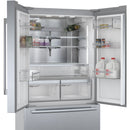 Grade C Bosch KFF96PIEP Series 8 573 Litre French Style American Freestanding Fridge Freezer - Easyclean Stainless Steel
