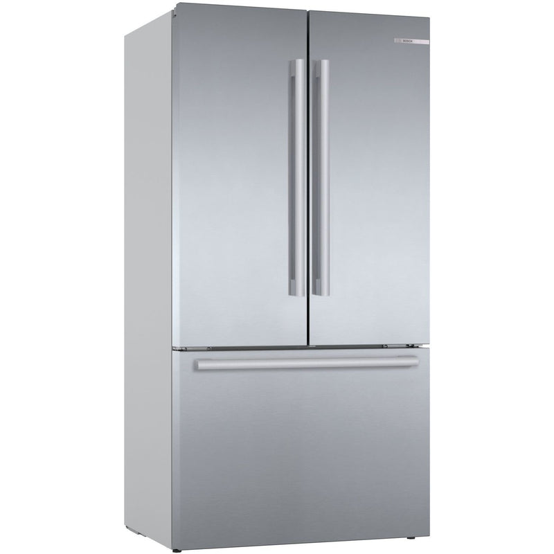 Grade B Bosch Series 8 KFF96PIEP Freestanding 573 Litre American Frost Free Fridge Freezer Stainless Steel