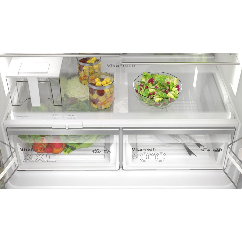 Grade B Bosch Series 6 KFI96APEAG Freestanding 574 Litre Fridge Freezer
