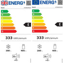 Grade B Bosch Serie 6 KFN96APEAG 605 Litre Frost Free American Fridge Freezer