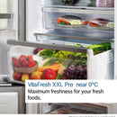 Grade B Bosch Series 4 363 Litre 70/30 Freestanding Fridge Freezer - Stainless Steel