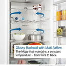 Grade B Bosch Series 4 363 Litre 70/30 Freestanding Fridge Freezer - Stainless Steel