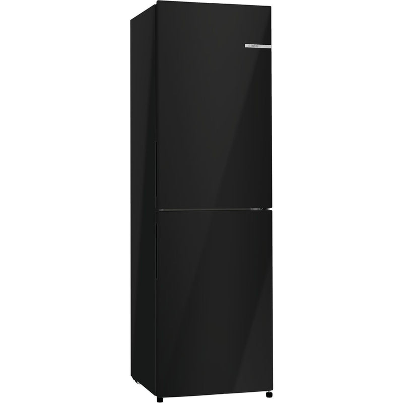 Grade A Bosch Series 2 255 Litre 50/50 Freestanding Fridge Freezer - Black