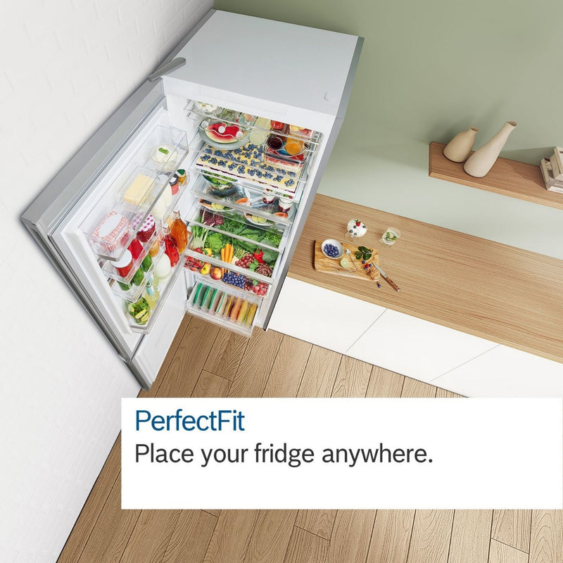 Grade B Bosch Series 2 282 Litre 60/40 Freestanding Fridge Freezer - White