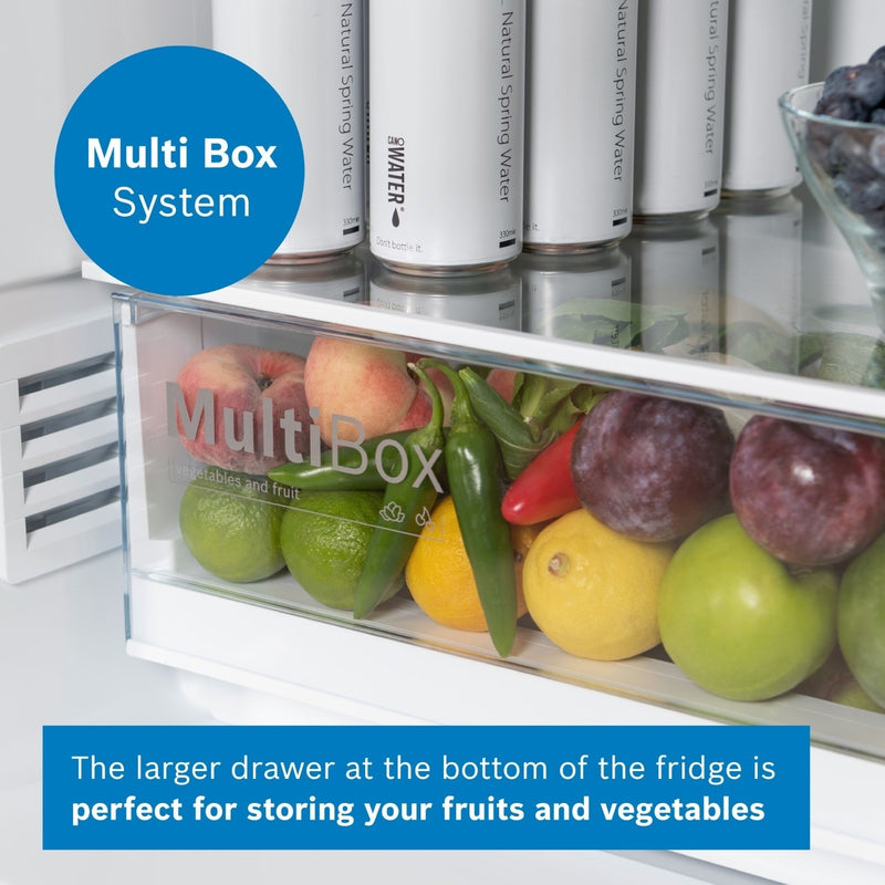 Grade B Bosch Serie 2 KGN34NLEAG Freestanding 300 Litre 50/50 Frost Free Fridge Freezer Stainless Steel