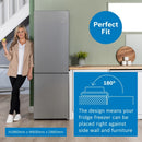 Grade C Bosch Series 4 321 Litre 60/40 Freestanding Fridge Freezer - Stainless Steel Look