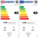 Grade B Bosch Series 4 KGN362LDFG Freestanding 321 Litre 60/40 Frost Free Fridge Freezer Stainless Steel Look