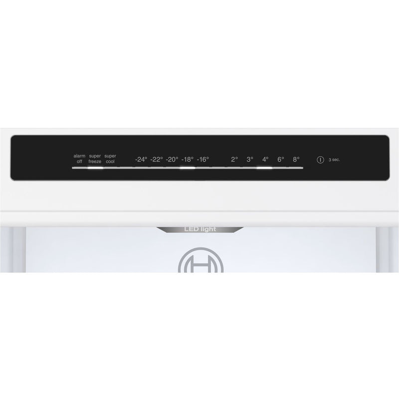Grade B Bosch Series 4 KGN362LDFG Freestanding 321 Litre 60/40 Frost Free Fridge Freezer Stainless Steel Look