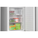 Grade C Bosch Series 4 321 Litre 60/40 Freestanding Fridge Freezer - Stainless Steel Look