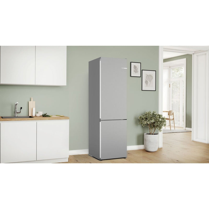 Grade A Bosch Series 4 KGN392LBFG Freestanding 363 Litre 70/30 Fridge Freezer