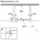 Grade B Bosch Series 4 KGN492LDFG Freestanding 440 Litre 70/30 Frost Free Fridge Freezer Stainless Steel