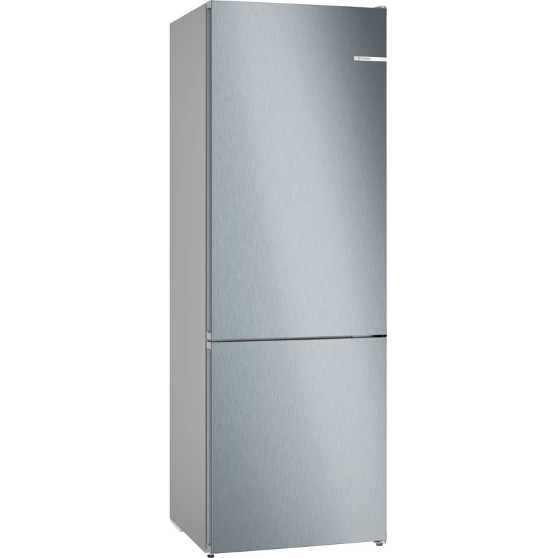 Grade A Bosch Series 4 KGN492LDFG Freestanding 440 Litre 70/30 Frost Free Fridge Freezer Stainless Steel
