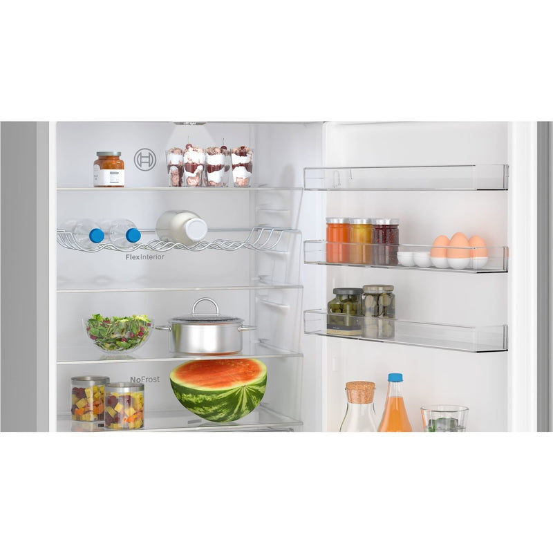 Grade A Bosch Series 4 KGN492LDFG Freestanding 440 Litre 70/30 Frost Free Fridge Freezer Stainless Steel