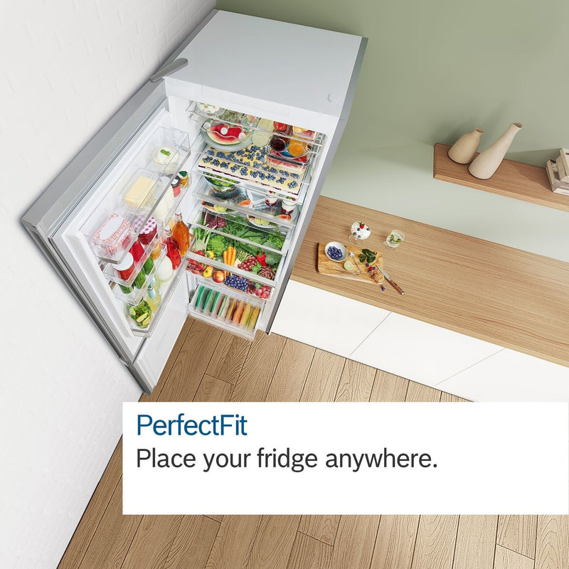Grade B Bosch Series 4 KGN492LDFG Freestanding 440 Litre 70/30 Frost Free Fridge Freezer Stainless Steel