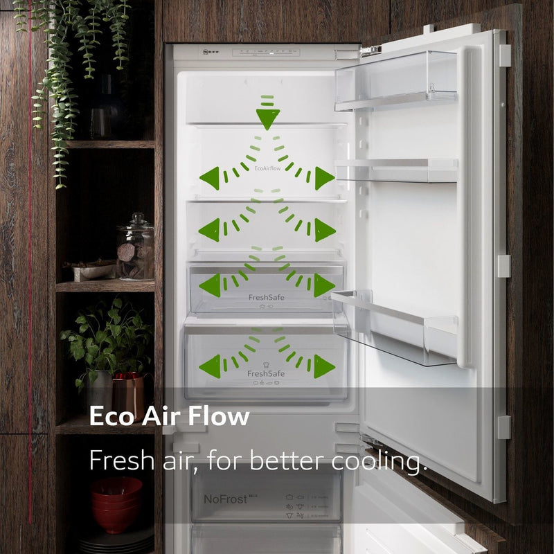Grade A Neff N30 KI1411SE0 Integrated 204 Litre In-column Larder Fridge