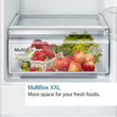 Grade A Bosch Series 2 KIN86NFE0G Integrated 260 Litre 60/40 Frost Free Fridge Freezer White