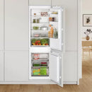 Grade A Bosch Series 2 KIN86NFE0G Integrated 260 Litre 60/40 Frost Free Fridge Freezer White