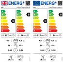 Grade B AEG 7000 Series ProSteam L7WC84636BI Integrated 8/4KG 1600 Spin Washer Dryer White