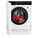 Grade B AEG 7000 Series ProSteam LF7C8636BI Integrated 8KG 1400 Spin Washing Machine White