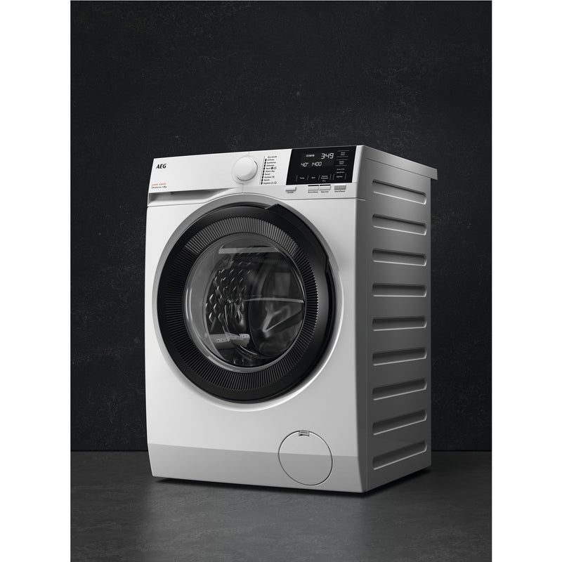 Grade B AEG 6000 Series LFR61144B Freestanding 10KG 1400 Spin Washing Machine White