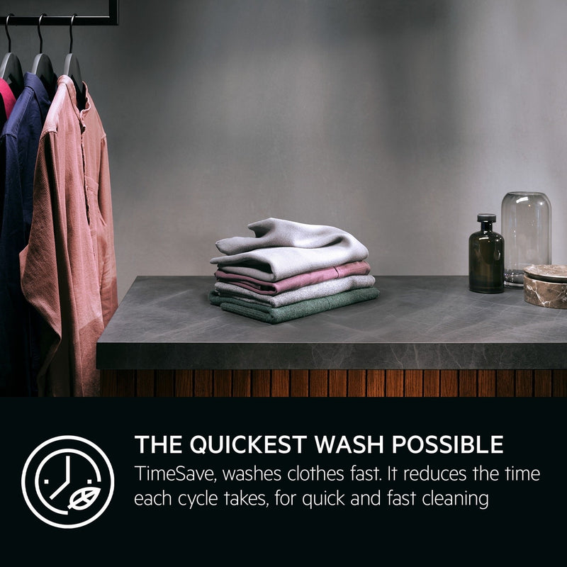 Grade A AEG 6000 Series ProSense LFR61144B Freestanding 10KG 1400 Spin Washing Machine