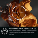 Grade A AEG 7000 Series ProSteam 8kg Wash 5kg Dry Washer Dryer - White