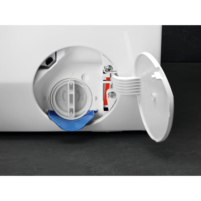 Grade B AEG 7000 Series ProSteam LWR7185M4B Freestanding 8/5KG 1400 Spin Washer Dryer White