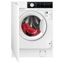 Grade A AEG 6000 Series AutoSense LX6WG84634BI Integrated 8/4KG 1600 Spin Washer Dryer White